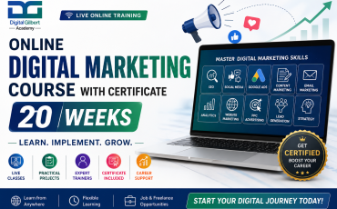 Online Digital Marketing Course with Certificate – 20 Weeks