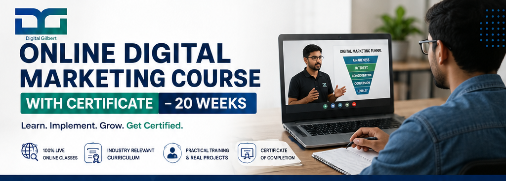 online digital marketing course with certificate